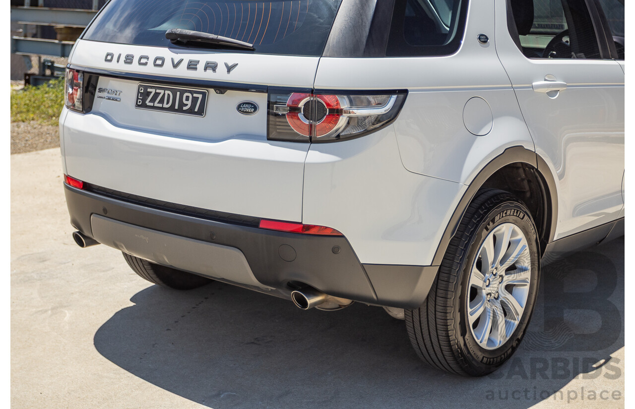 5/2015 Land Rover Discovery Sport SD4 SE (AWD) LC MY16.5 4D Wagon Fuji White Turbo Diesel 2.2L