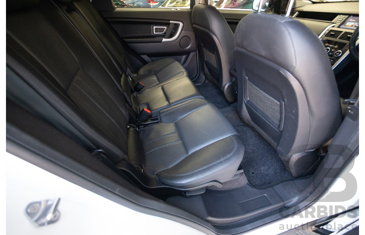 5/2015 Land Rover Discovery Sport SD4 SE (AWD) LC MY16.5 4D Wagon Fuji White Turbo Diesel 2.2L