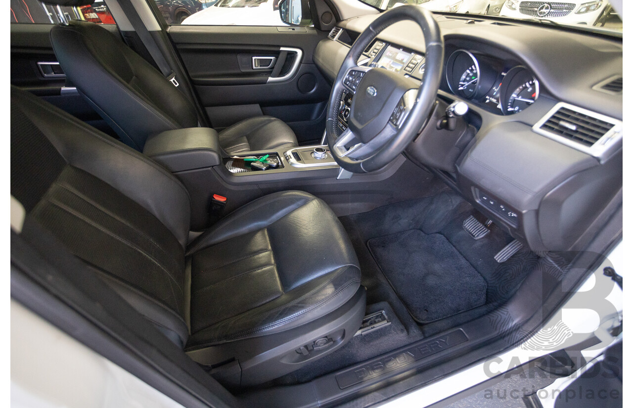 5/2015 Land Rover Discovery Sport SD4 SE (AWD) LC MY16.5 4D Wagon Fuji White Turbo Diesel 2.2L