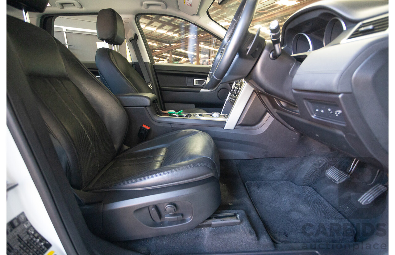 5/2015 Land Rover Discovery Sport SD4 SE (AWD) LC MY16.5 4D Wagon Fuji White Turbo Diesel 2.2L