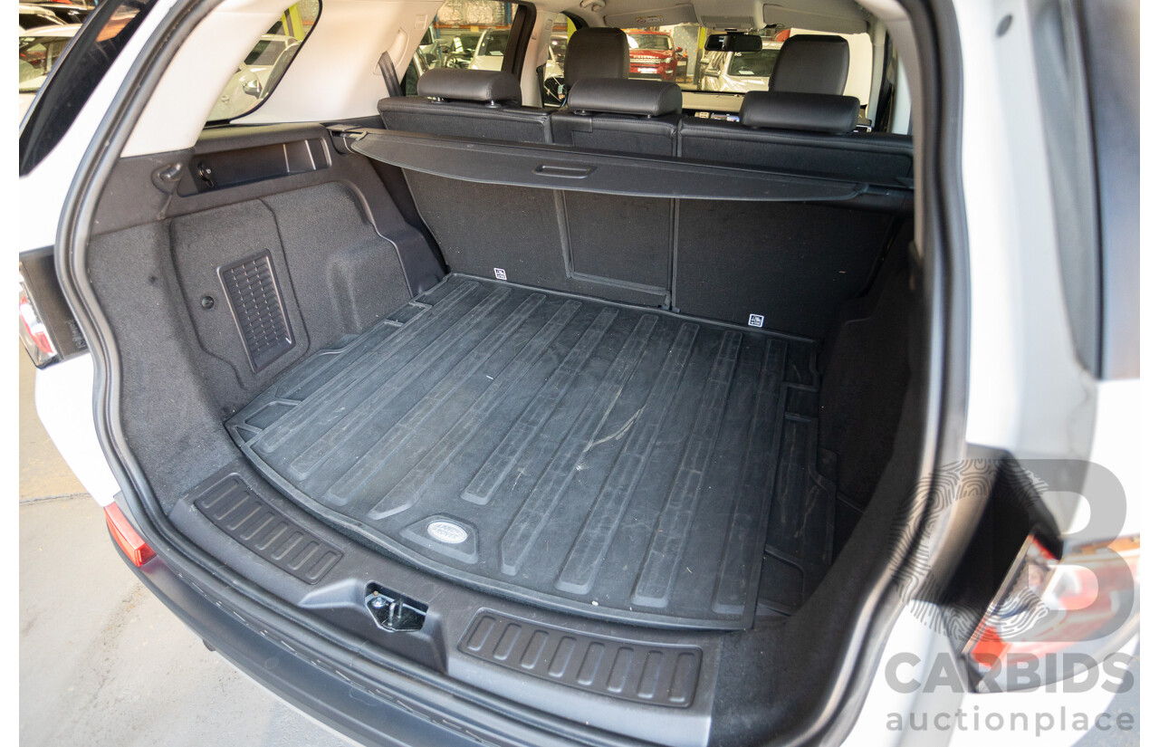 5/2015 Land Rover Discovery Sport SD4 SE (AWD) LC MY16.5 4D Wagon Fuji White Turbo Diesel 2.2L