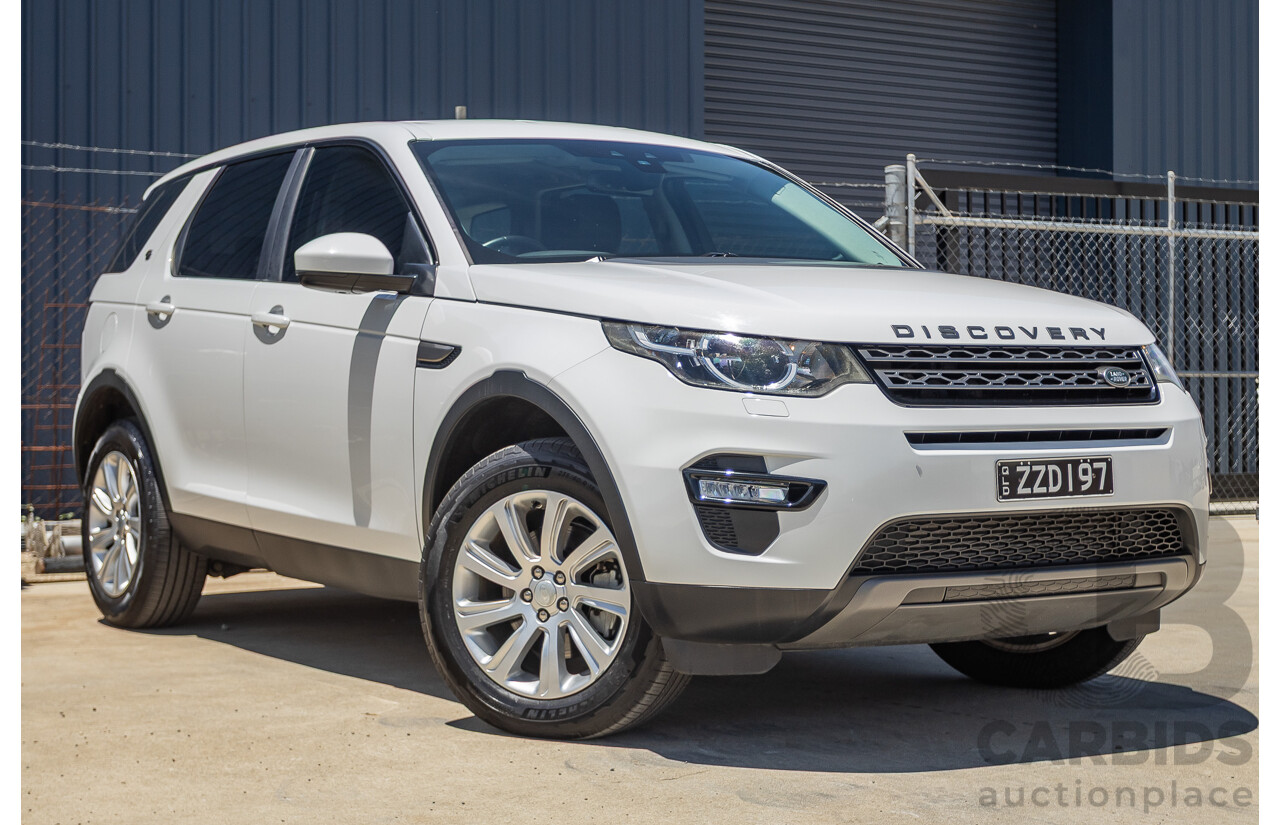 5/2015 Land Rover Discovery Sport SD4 SE (AWD) LC MY16.5 4D Wagon Fuji White Turbo Diesel 2.2L