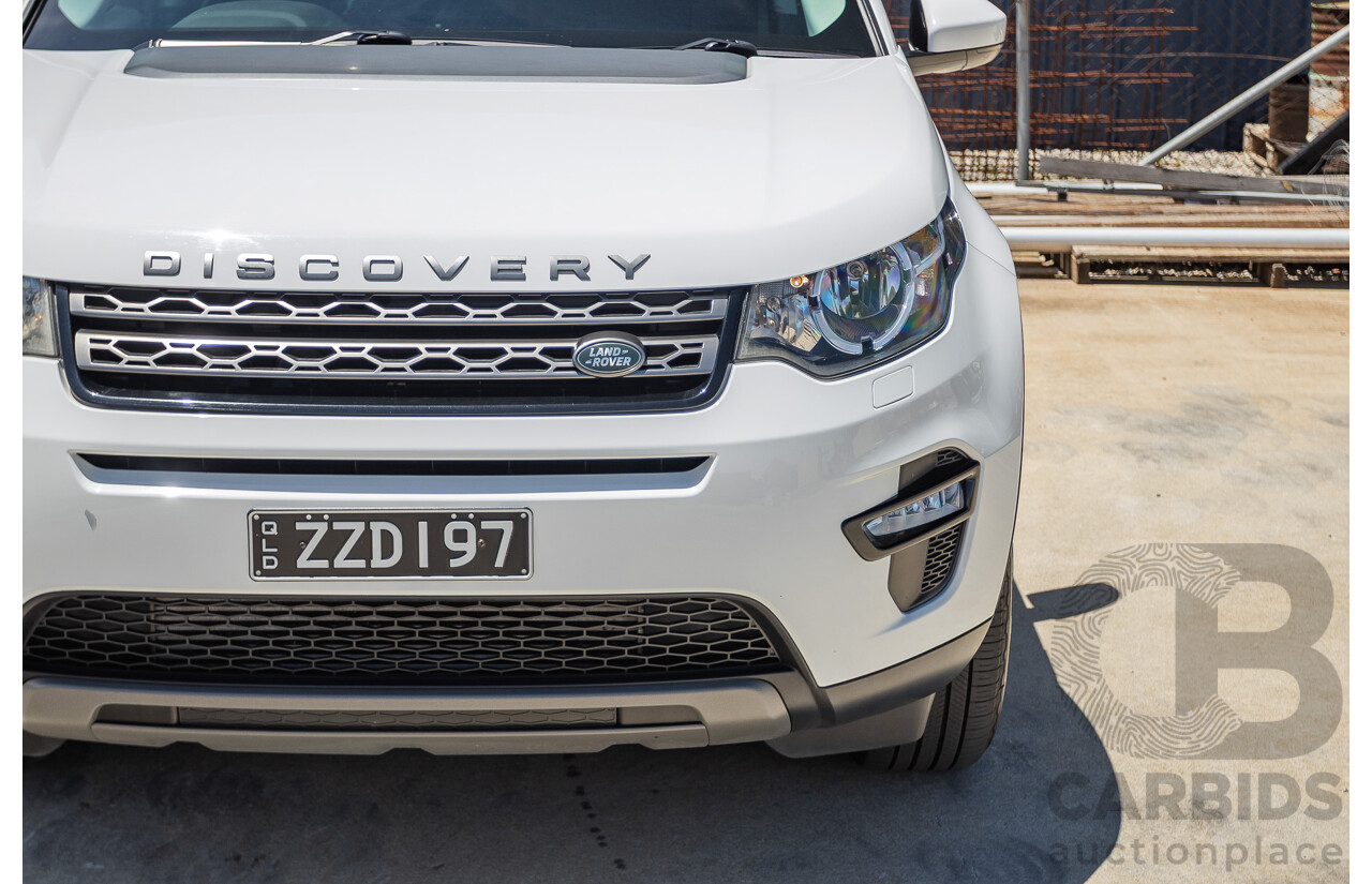 5/2015 Land Rover Discovery Sport SD4 SE (AWD) LC MY16.5 4D Wagon Fuji White Turbo Diesel 2.2L