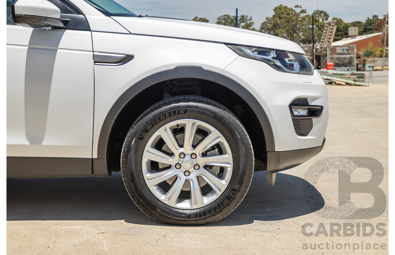 5/2015 Land Rover Discovery Sport SD4 SE (AWD) LC MY16.5 4D Wagon Fuji White Turbo Diesel 2.2L