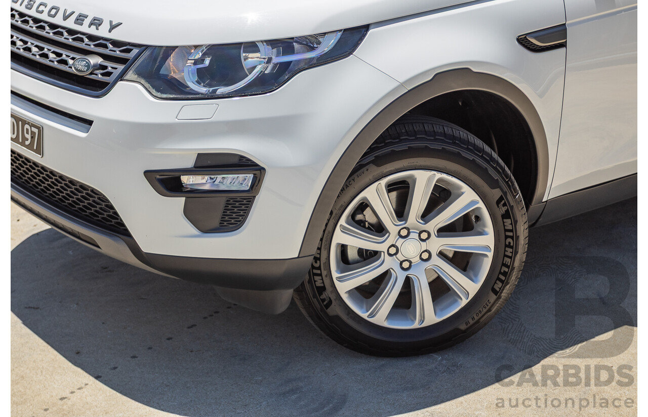 5/2015 Land Rover Discovery Sport SD4 SE (AWD) LC MY16.5 4D Wagon Fuji White Turbo Diesel 2.2L