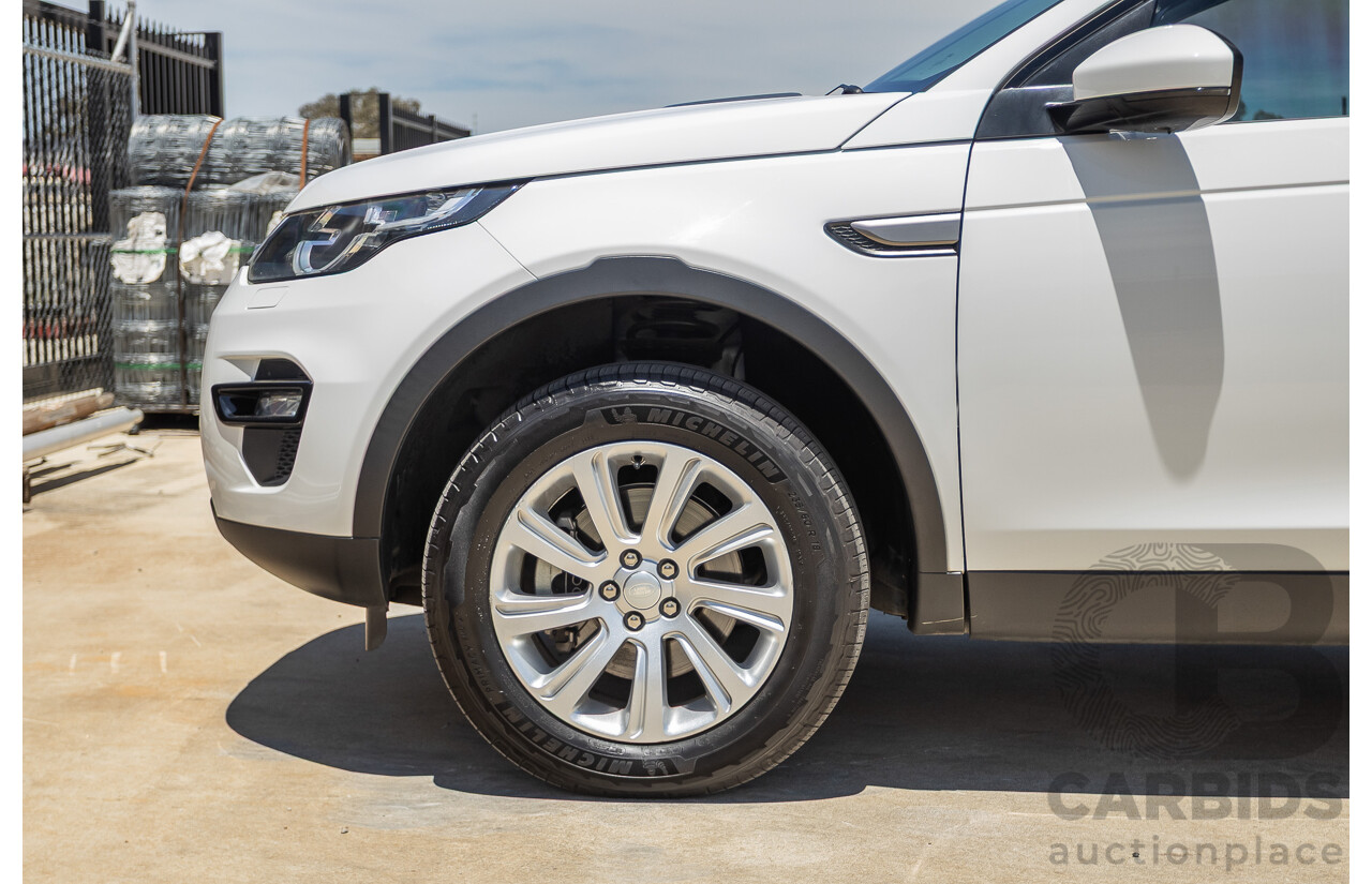 5/2015 Land Rover Discovery Sport SD4 SE (AWD) LC MY16.5 4D Wagon Fuji White Turbo Diesel 2.2L