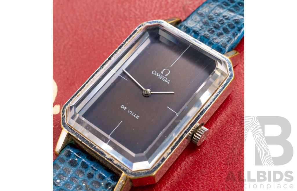 Ladies Swiss Made Vintage Omega DeVille Watch. 1970s -1980s Era