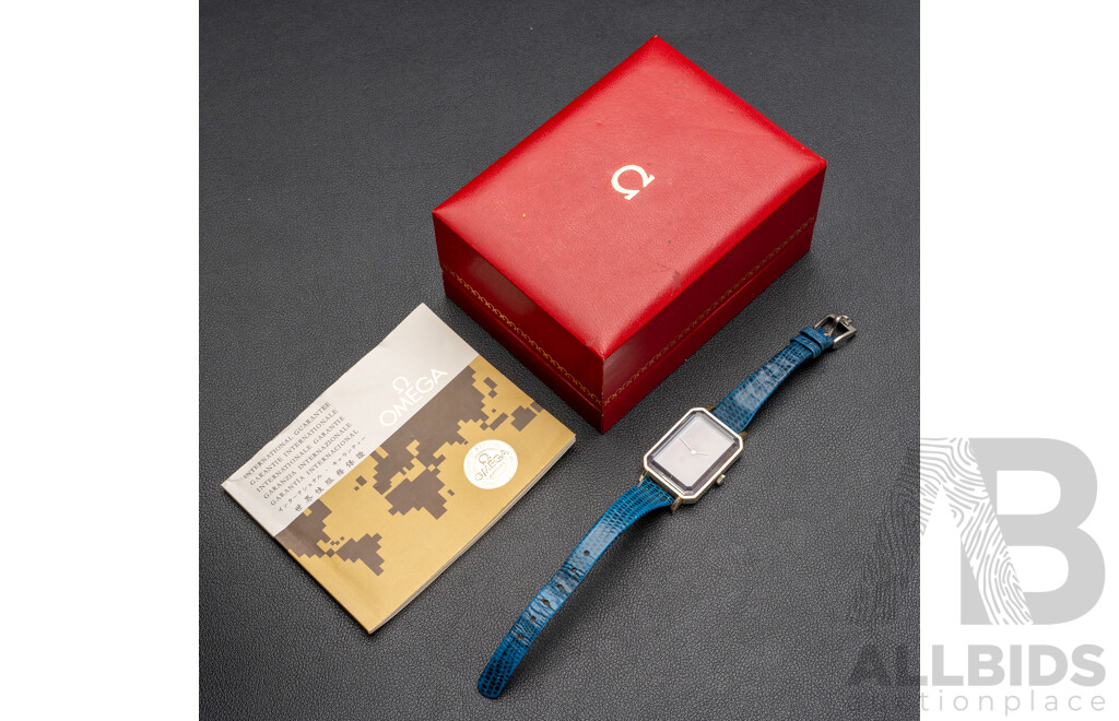 Ladies Swiss Made Vintage Omega DeVille Watch. 1970s -1980s Era