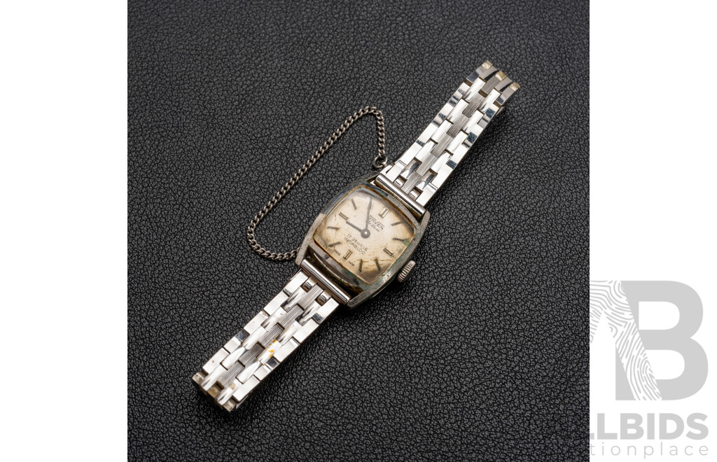 Ladies Vintage Swiss Made Orven Deluxe Watch. 1960 - 1970s Era