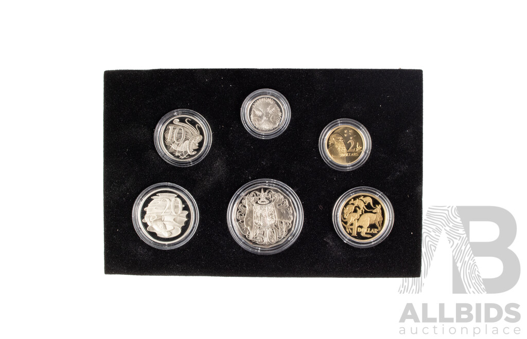 Australian RAM 2016 Six Proof Coin Set, The Changeover - Fifty Years of Decimal Currency