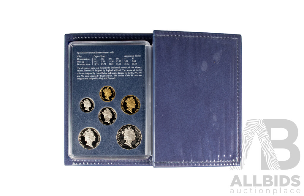 Australian RAM 1996 Six Proof Coin Set, Farther of Federation, Sir Henry Parkes