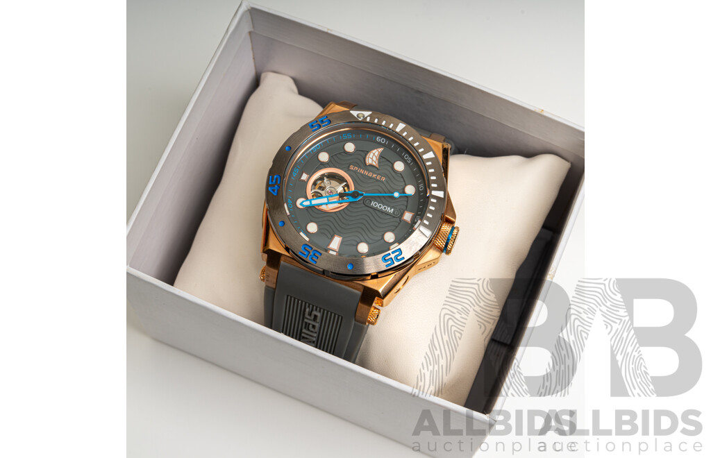 Spinnaker 46mm Overboard Watch, Model SP-5023-0B