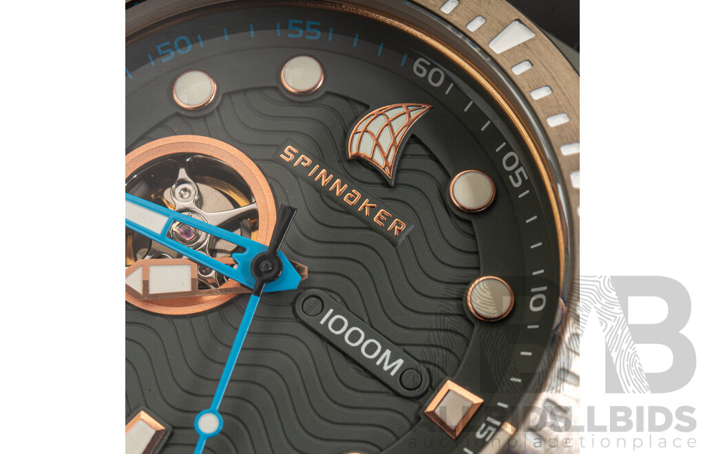 Spinnaker 46mm Overboard Watch, Model SP-5023-0B