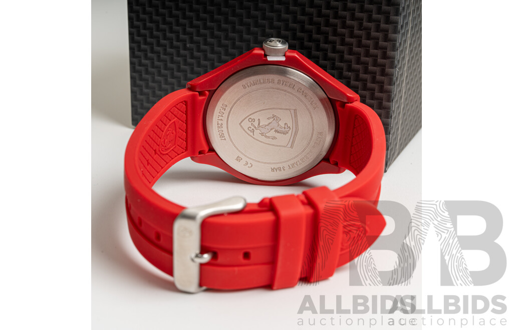 Scuderia Ferrari 44mm Red Watch, Model 830677