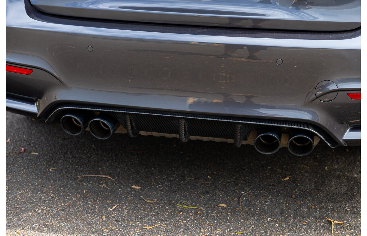 10/2018 BMW M3 Competition (RWD) F80 MY18 4d Sedan Sparkling Graphite Metallic Twin Turbo 3.0L