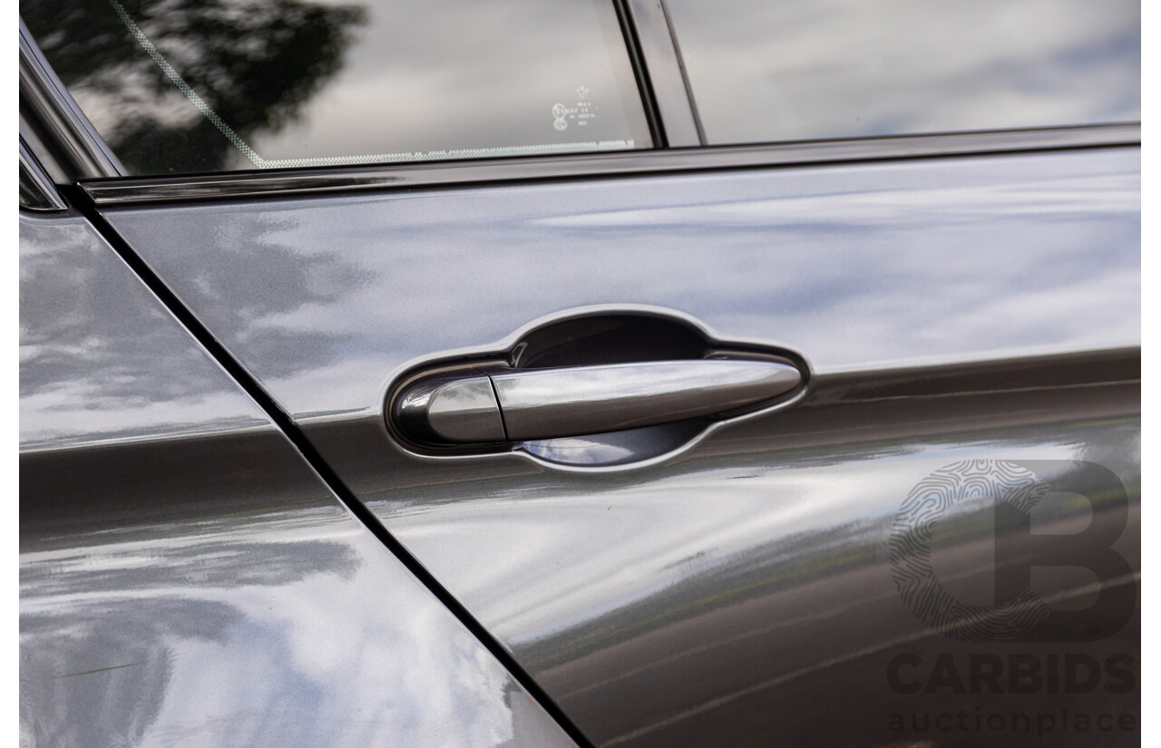 10/2018 BMW M3 Competition (RWD) F80 MY18 4d Sedan Sparkling Graphite Metallic Twin Turbo 3.0L