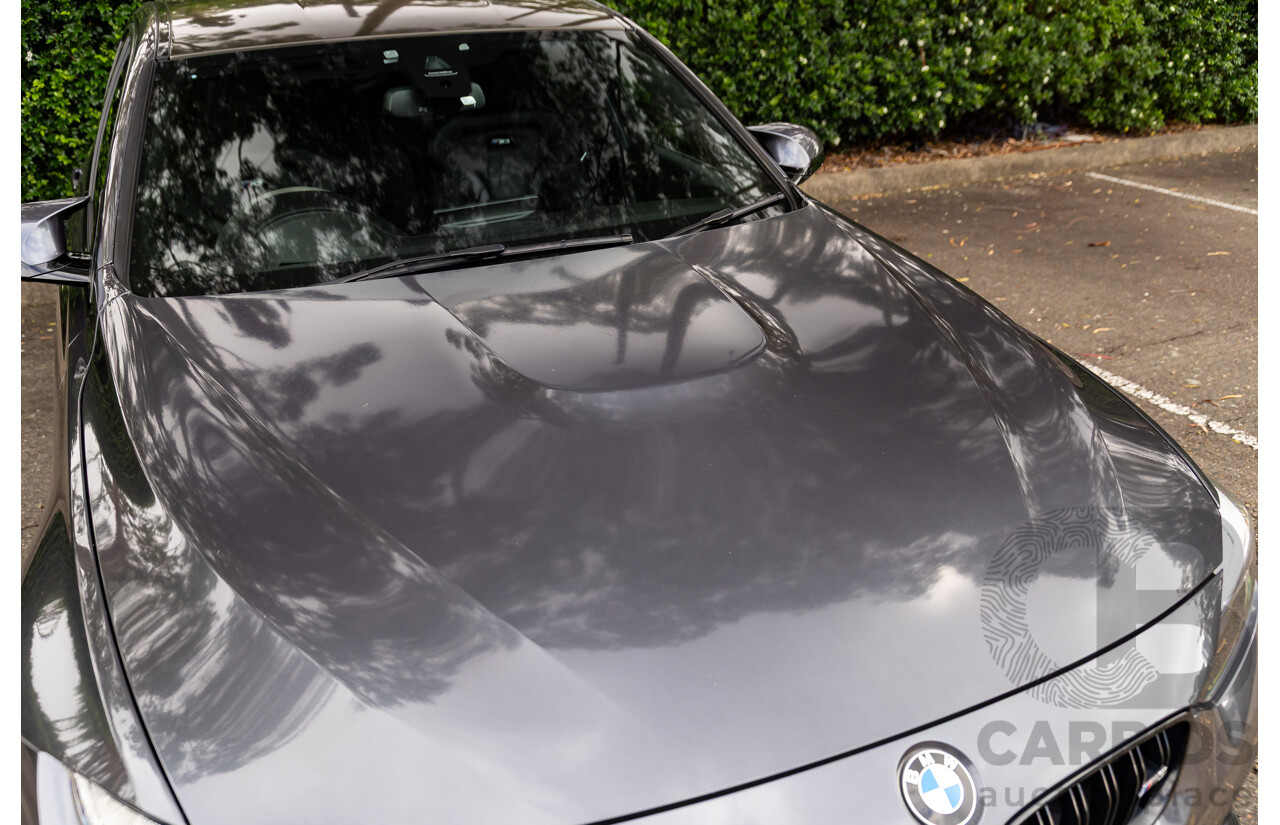 10/2018 BMW M3 Competition (RWD) F80 MY18 4d Sedan Sparkling Graphite Metallic Twin Turbo 3.0L