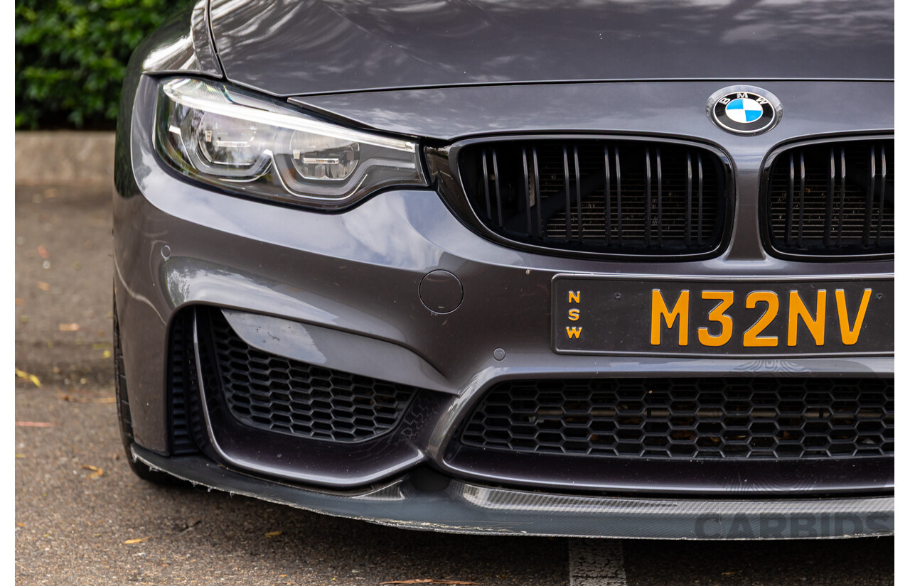 10/2018 BMW M3 Competition (RWD) F80 MY18 4d Sedan Sparkling Graphite Metallic Twin Turbo 3.0L