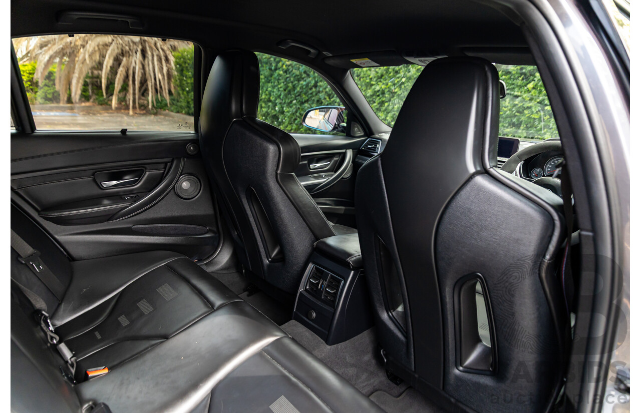 10/2018 BMW M3 Competition (RWD) F80 MY18 4d Sedan Sparkling Graphite Metallic Twin Turbo 3.0L