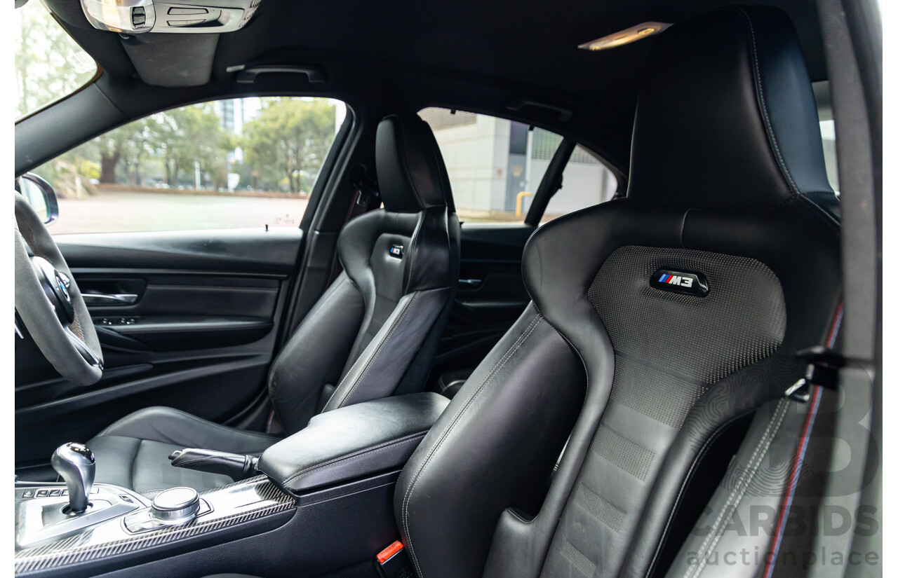 10/2018 BMW M3 Competition (RWD) F80 MY18 4d Sedan Sparkling Graphite Metallic Twin Turbo 3.0L