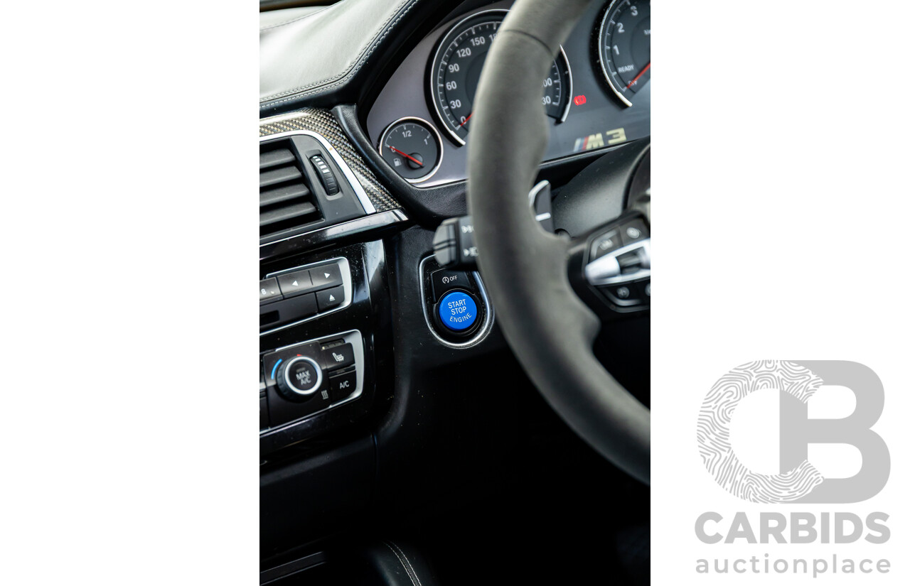 10/2018 BMW M3 Competition (RWD) F80 MY18 4d Sedan Sparkling Graphite Metallic Twin Turbo 3.0L