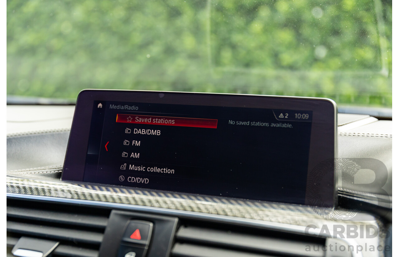 10/2018 BMW M3 Competition (RWD) F80 MY18 4d Sedan Sparkling Graphite Metallic Twin Turbo 3.0L