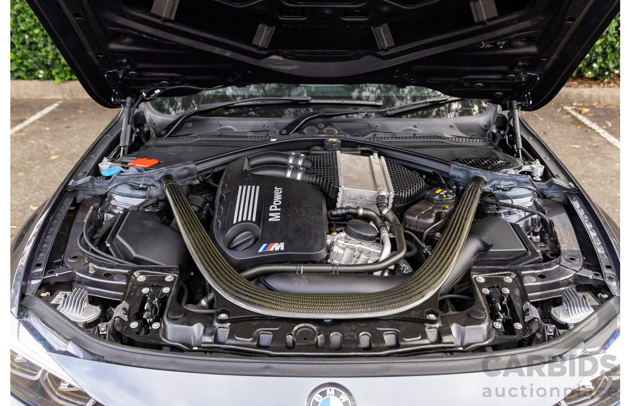10/2018 BMW M3 Competition (RWD) F80 MY18 4d Sedan Sparkling Graphite Metallic Twin Turbo 3.0L
