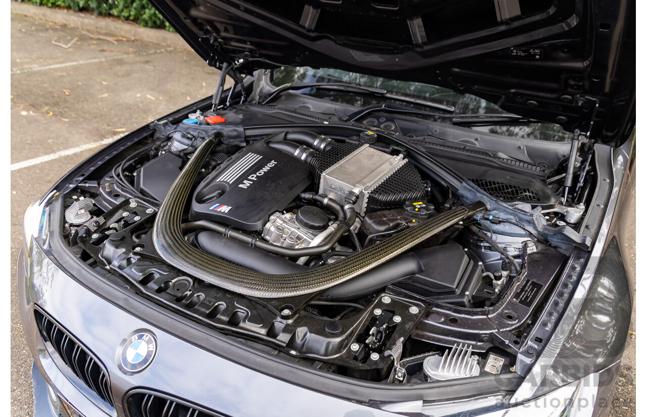 10/2018 BMW M3 Competition (RWD) F80 MY18 4d Sedan Sparkling Graphite Metallic Twin Turbo 3.0L