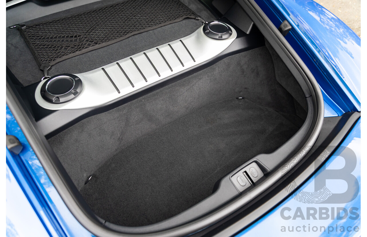 09/2017 Porsche 718 Cayman (RWD) 982 MY18 2d Coupe Sapphire Blue Metallic Turbo 2.0L