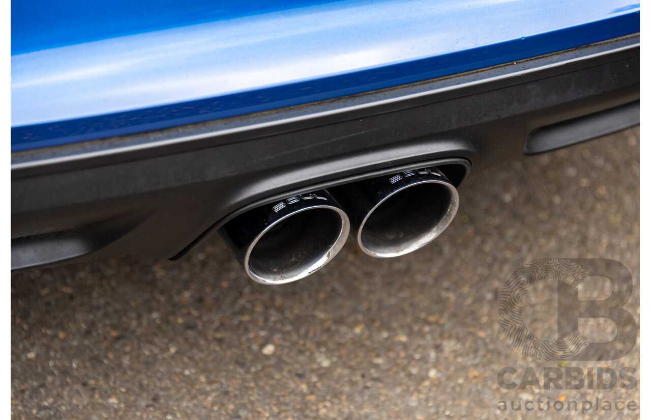 09/2017 Porsche 718 Cayman (RWD) 982 MY18 2d Coupe Sapphire Blue Metallic Turbo 2.0L