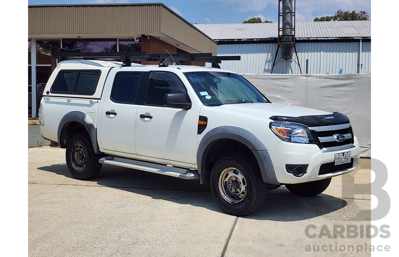 7/2009 Ford Ranger XL (4x2) PK Dual Cab P/Up White 3.0L