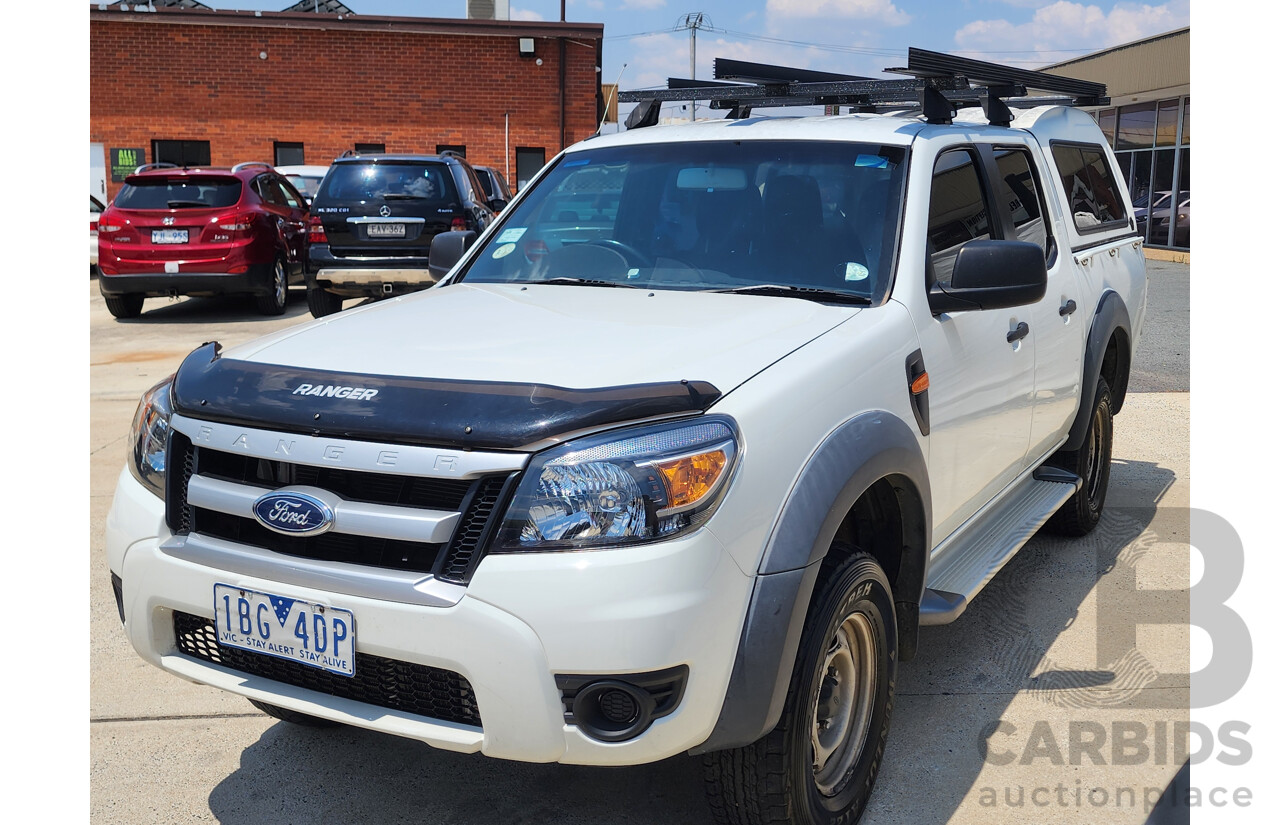 7/2009 Ford Ranger XL (4x2) PK Dual Cab P/Up White 3.0L