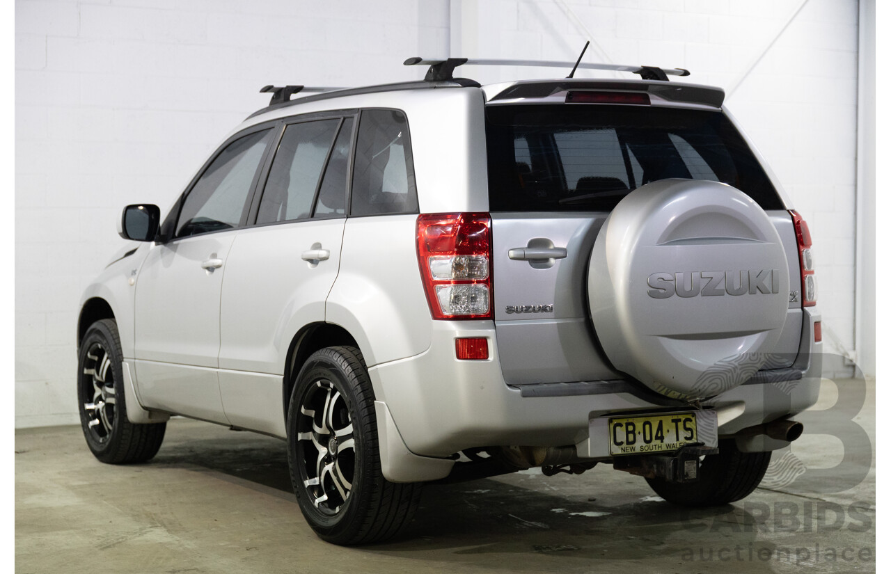 3/2008 Suzuki Grand Vitara (4x4) JT MY07 Upgrade 4d Wagon Silky Silver Metallic V6 2.7L