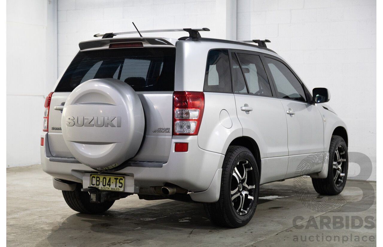 3/2008 Suzuki Grand Vitara (4x4) JT MY07 Upgrade 4d Wagon Silky Silver Metallic V6 2.7L