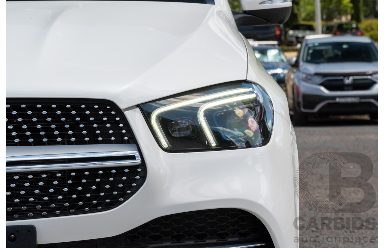 4/2021 Mercedes-Benz GLE 400d 4MATIC (AWD) V167 MY21.5 4D Wagon Diamond White Turbo Diesel 2.9L
