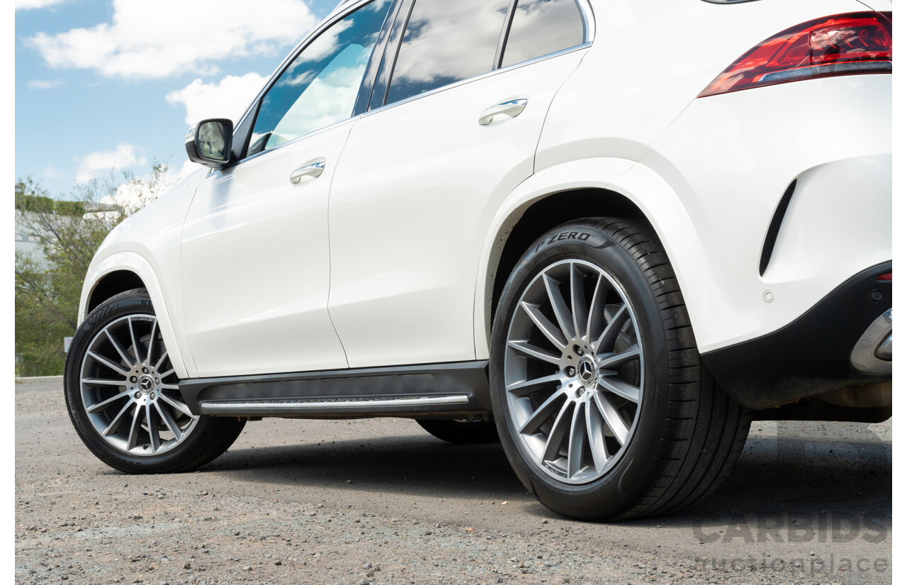 4/2021 Mercedes-Benz GLE 400d 4MATIC (AWD) V167 MY21.5 4D Wagon Diamond White Turbo Diesel 2.9L