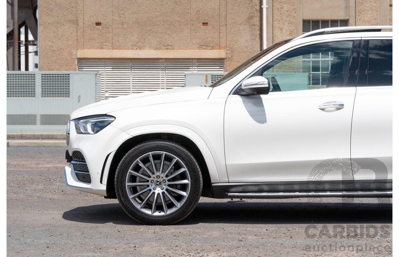 4/2021 Mercedes-Benz GLE 400d 4MATIC (AWD) V167 MY21.5 4D Wagon Diamond White Turbo Diesel 2.9L