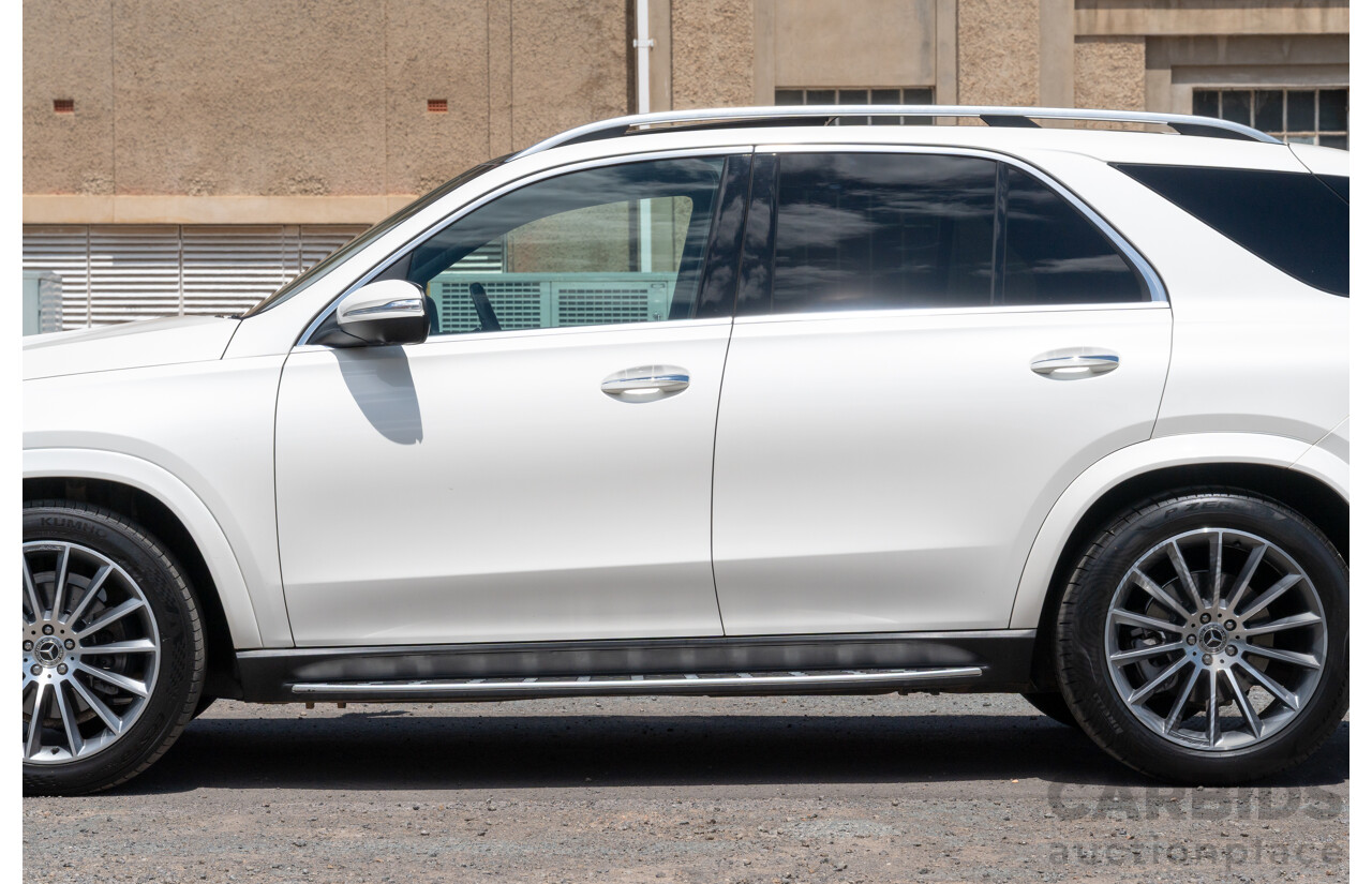 4/2021 Mercedes-Benz GLE 400d 4MATIC (AWD) V167 MY21.5 4D Wagon Diamond White Turbo Diesel 2.9L
