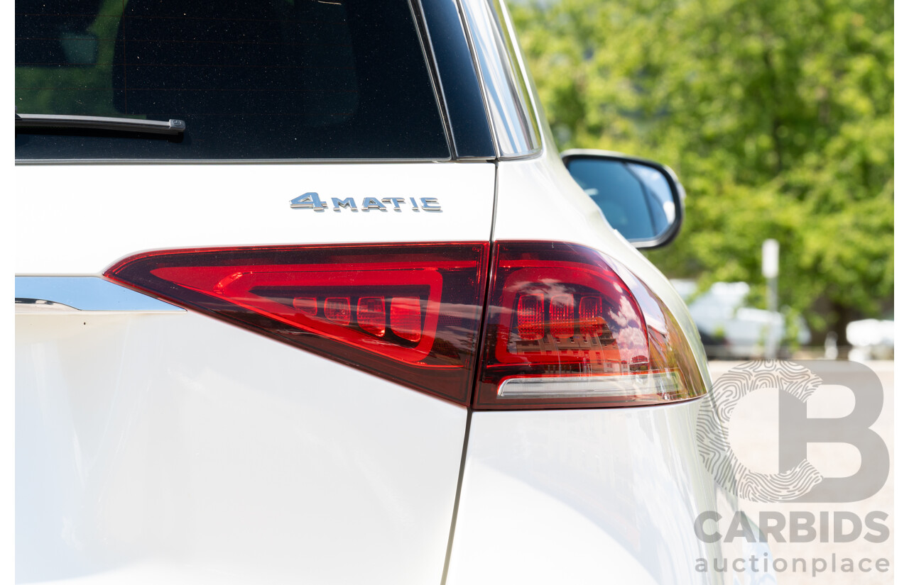 4/2021 Mercedes-Benz GLE 400d 4MATIC (AWD) V167 MY21.5 4D Wagon Diamond White Turbo Diesel 2.9L