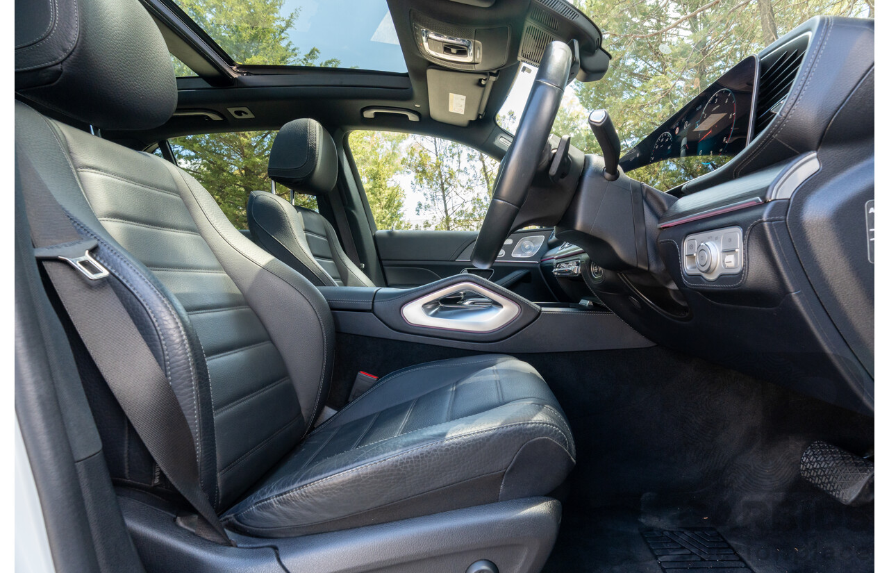 4/2021 Mercedes-Benz GLE 400d 4MATIC (AWD) V167 MY21.5 4D Wagon Diamond White Turbo Diesel 2.9L