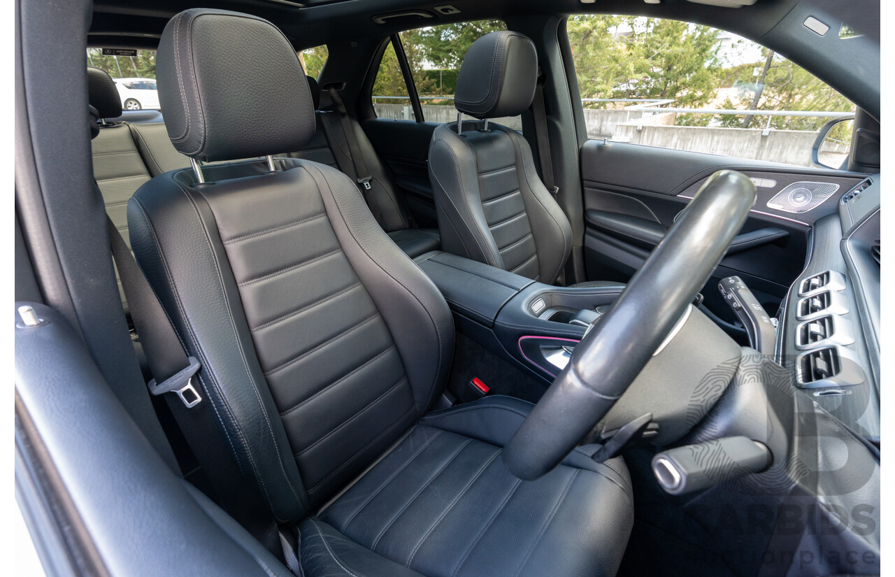 4/2021 Mercedes-Benz GLE 400d 4MATIC (AWD) V167 MY21.5 4D Wagon Diamond White Turbo Diesel 2.9L