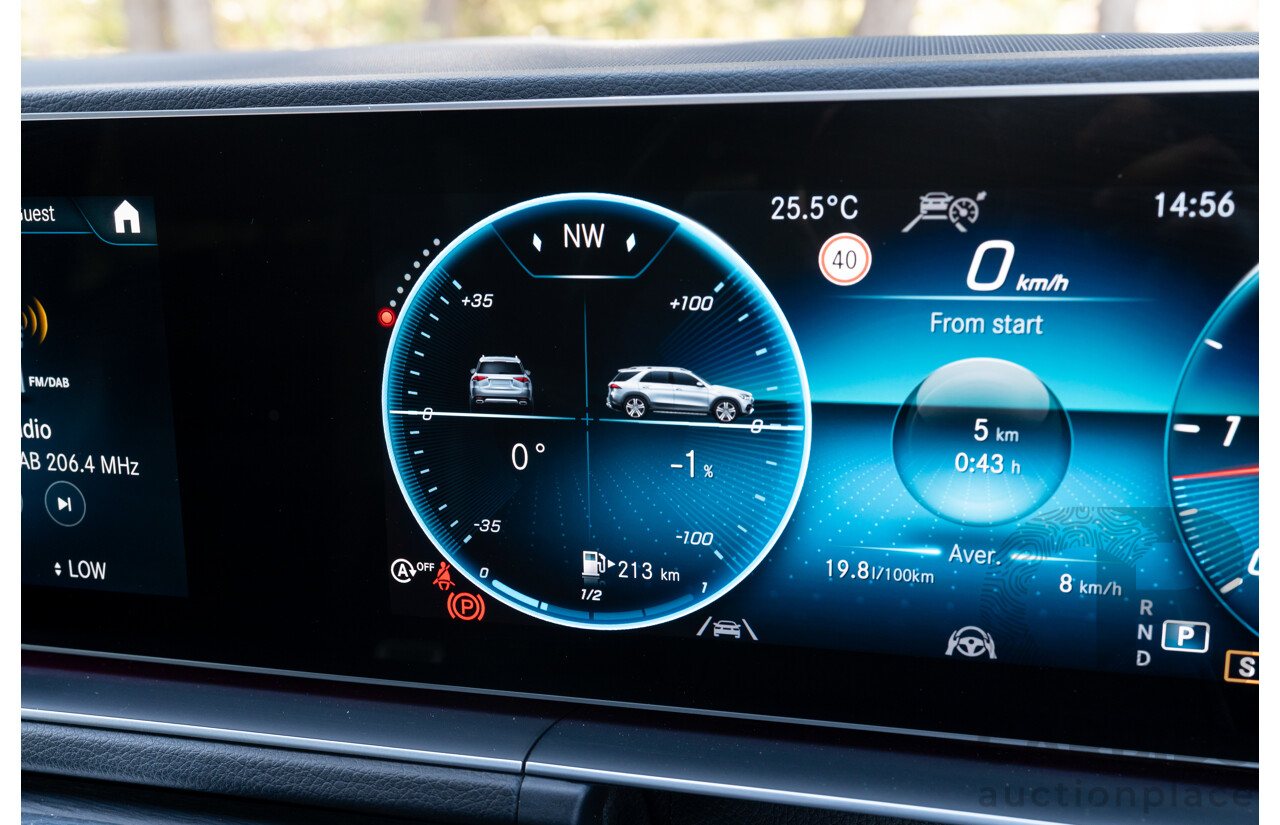 4/2021 Mercedes-Benz GLE 400d 4MATIC (AWD) V167 MY21.5 4D Wagon Diamond White Turbo Diesel 2.9L