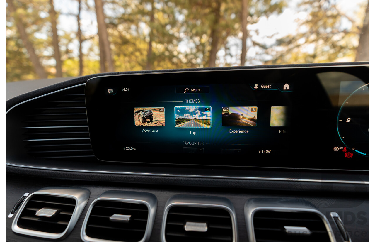 4/2021 Mercedes-Benz GLE 400d 4MATIC (AWD) V167 MY21.5 4D Wagon Diamond White Turbo Diesel 2.9L