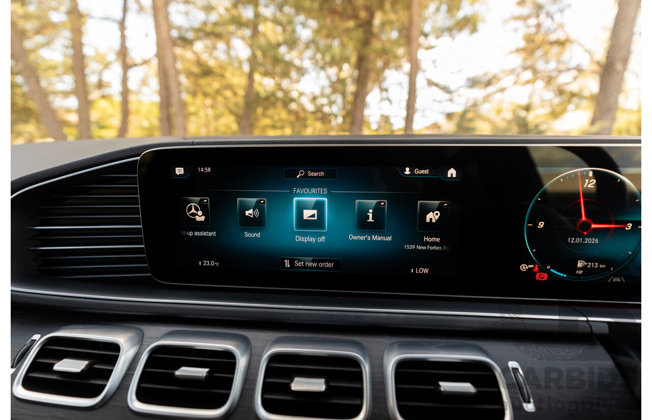 4/2021 Mercedes-Benz GLE 400d 4MATIC (AWD) V167 MY21.5 4D Wagon Diamond White Turbo Diesel 2.9L