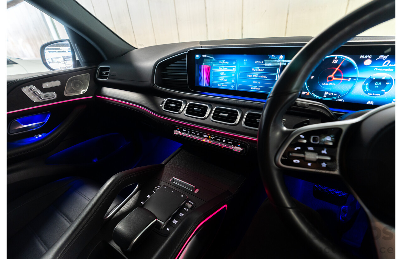 4/2021 Mercedes-Benz GLE 400d 4MATIC (AWD) V167 MY21.5 4D Wagon Diamond White Turbo Diesel 2.9L