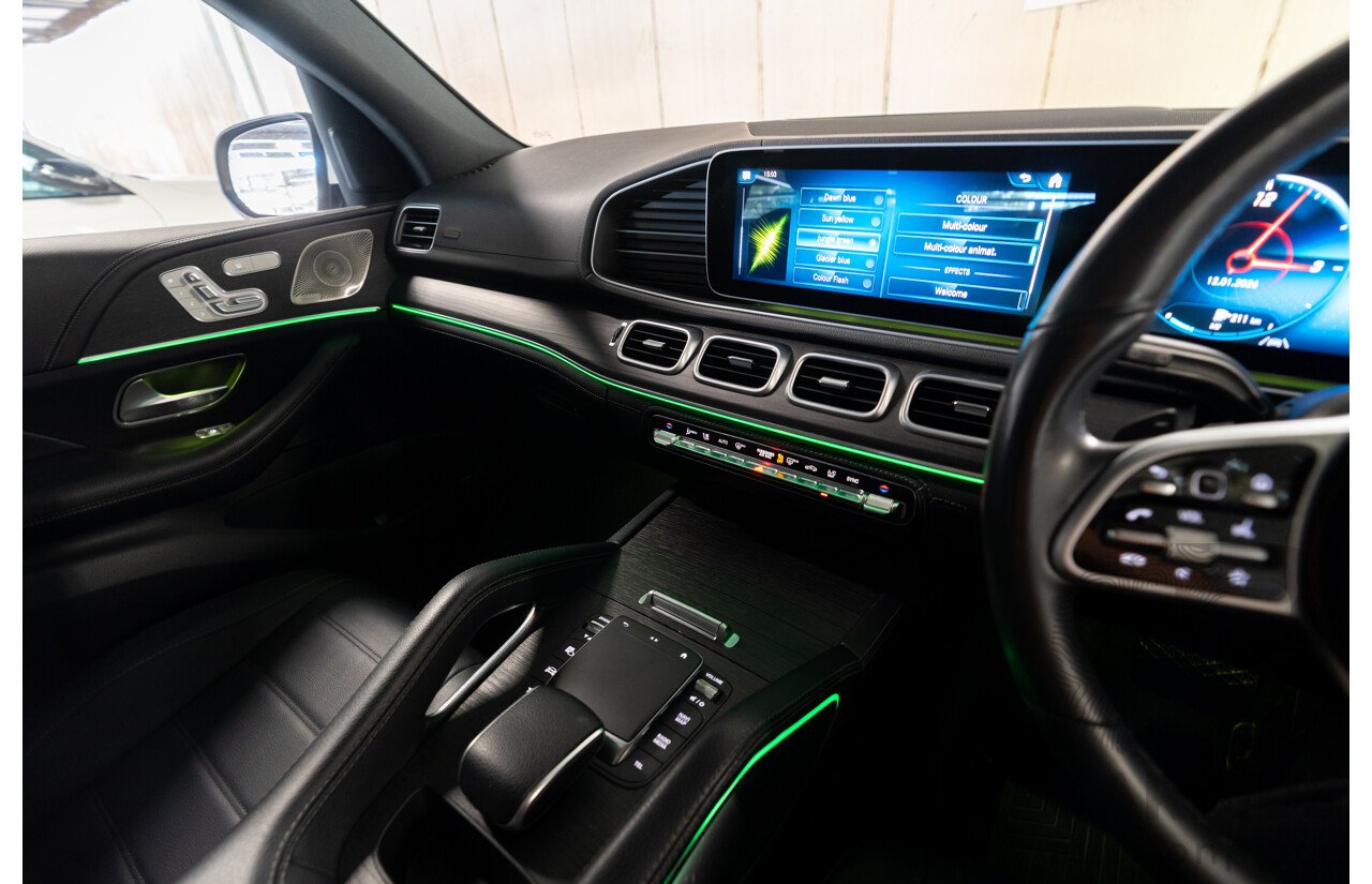 4/2021 Mercedes-Benz GLE 400d 4MATIC (AWD) V167 MY21.5 4D Wagon Diamond White Turbo Diesel 2.9L