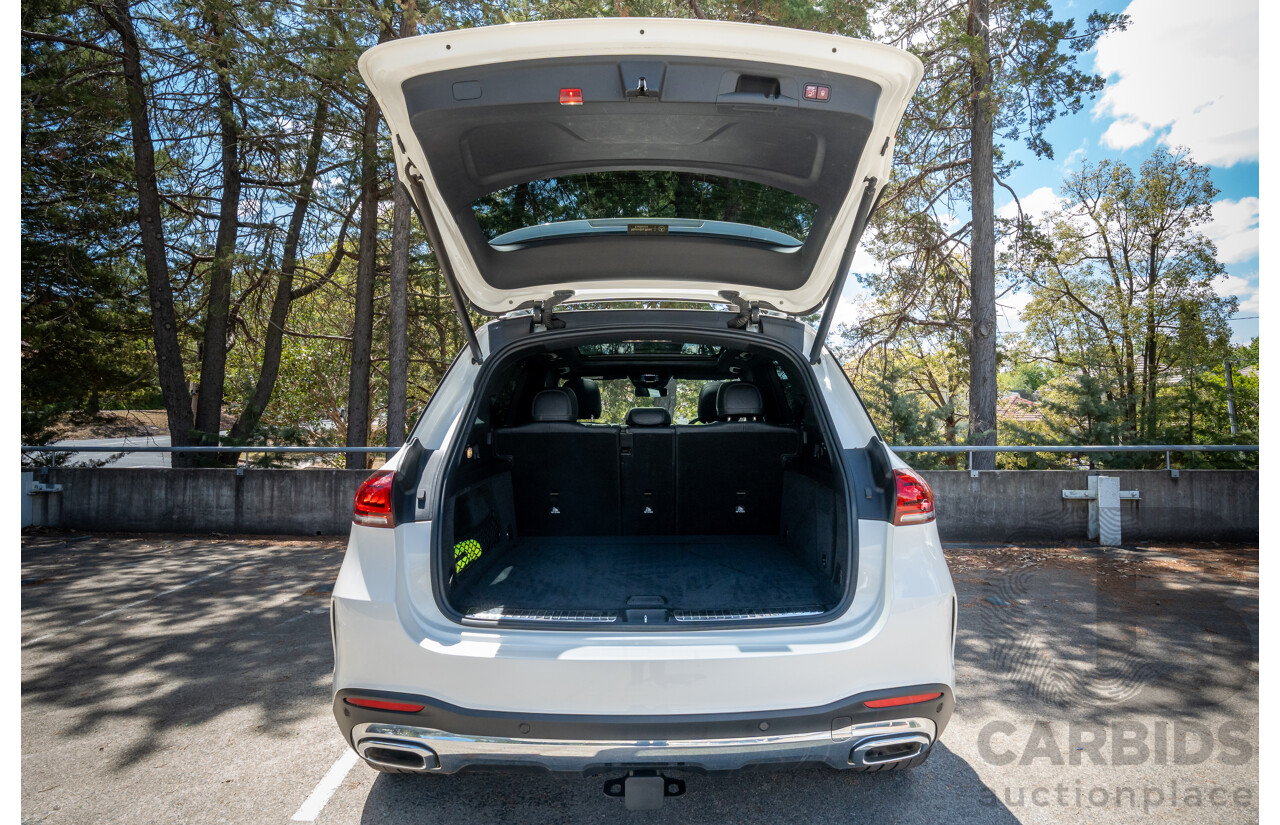 4/2021 Mercedes-Benz GLE 400d 4MATIC (AWD) V167 MY21.5 4D Wagon Diamond White Turbo Diesel 2.9L