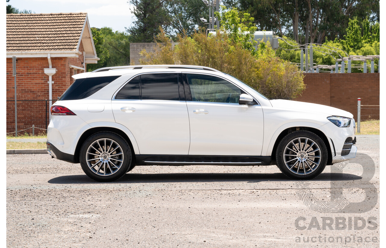 4/2021 Mercedes-Benz GLE 400d 4MATIC (AWD) V167 MY21.5 4D Wagon Diamond White Turbo Diesel 2.9L