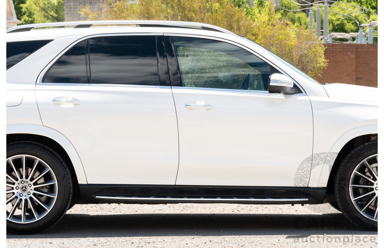 4/2021 Mercedes-Benz GLE 400d 4MATIC (AWD) V167 MY21.5 4D Wagon Diamond White Turbo Diesel 2.9L