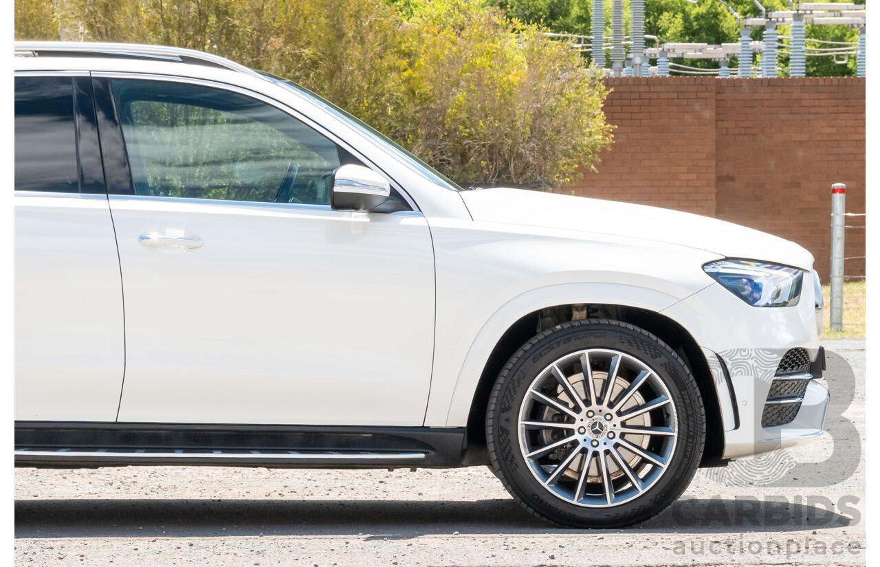 4/2021 Mercedes-Benz GLE 400d 4MATIC (AWD) V167 MY21.5 4D Wagon Diamond White Turbo Diesel 2.9L